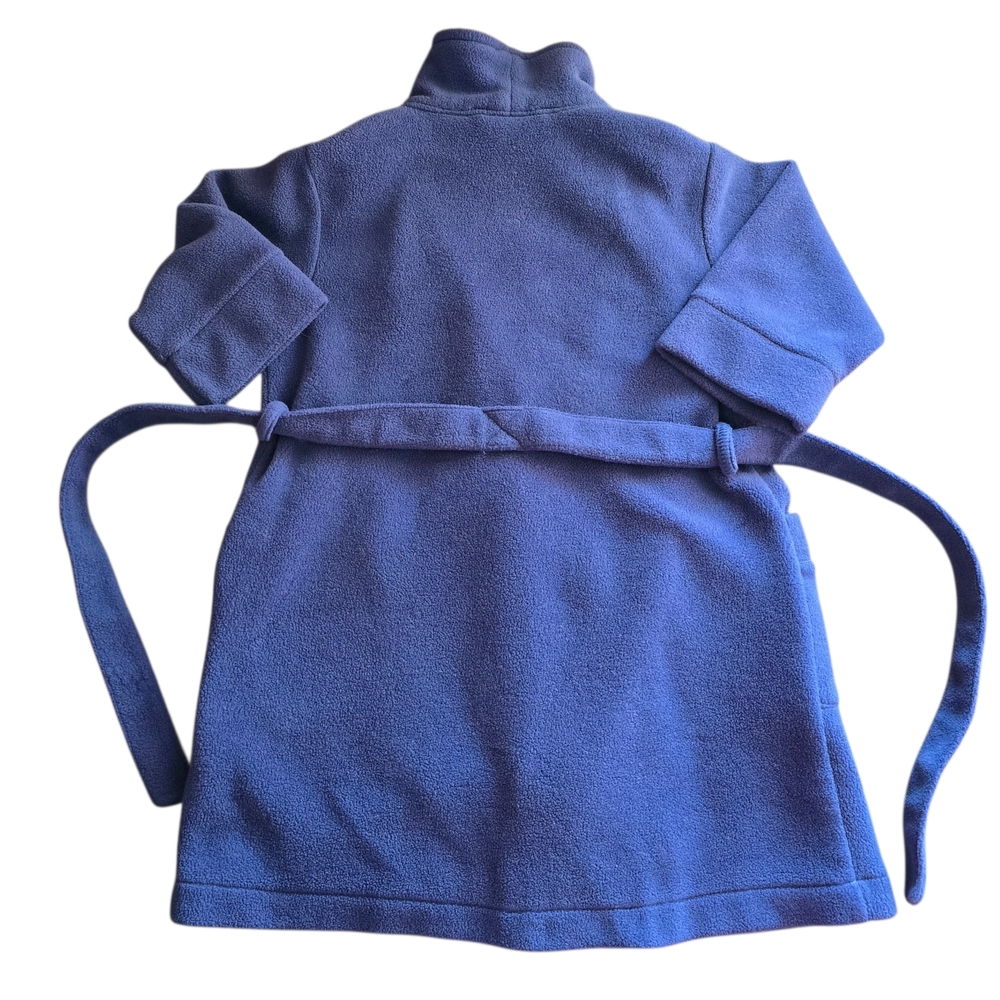 L.L. Bean Kids Cozy Blue Robe 2T Clean - Picture 3 of 5